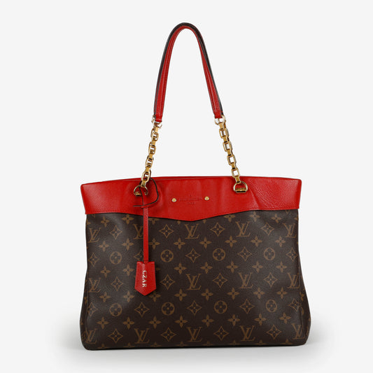 Pallas Shopper, Monogram Red 11572