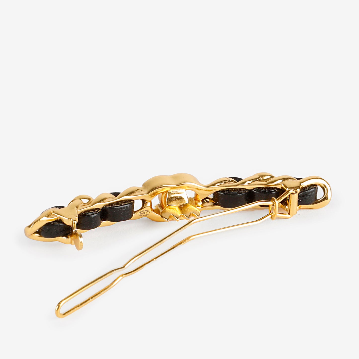20A Turnlock Chain Pearl Hair Barrette
