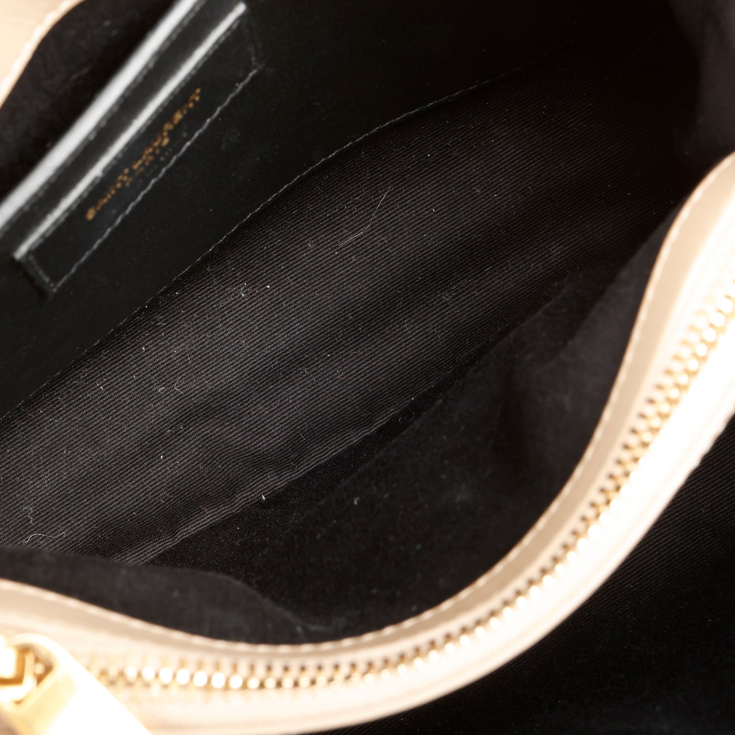 Small Loulou, Beige Gold Hardware