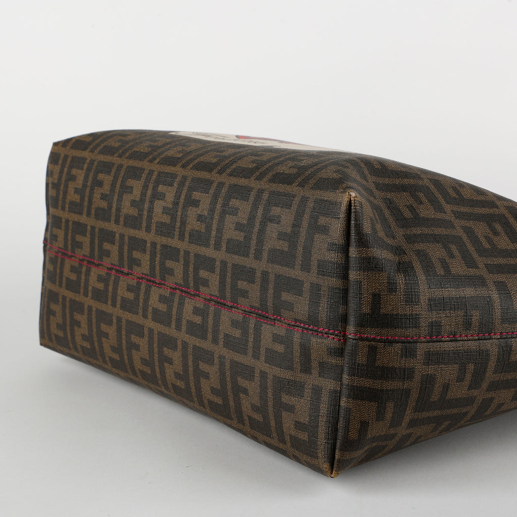 Ladybug Fortune Tote, Coated Canvas