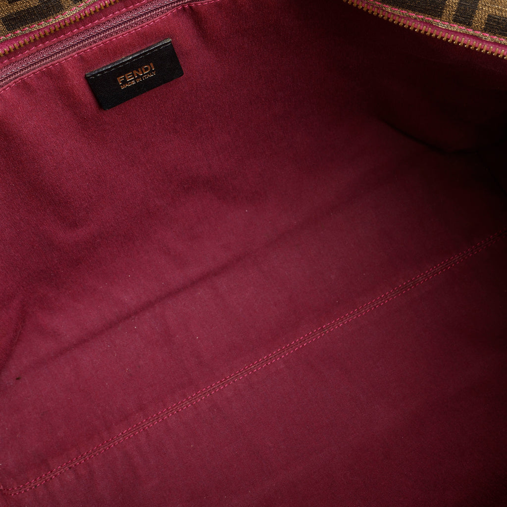 Ladybug Fortune Tote, Coated Canvas