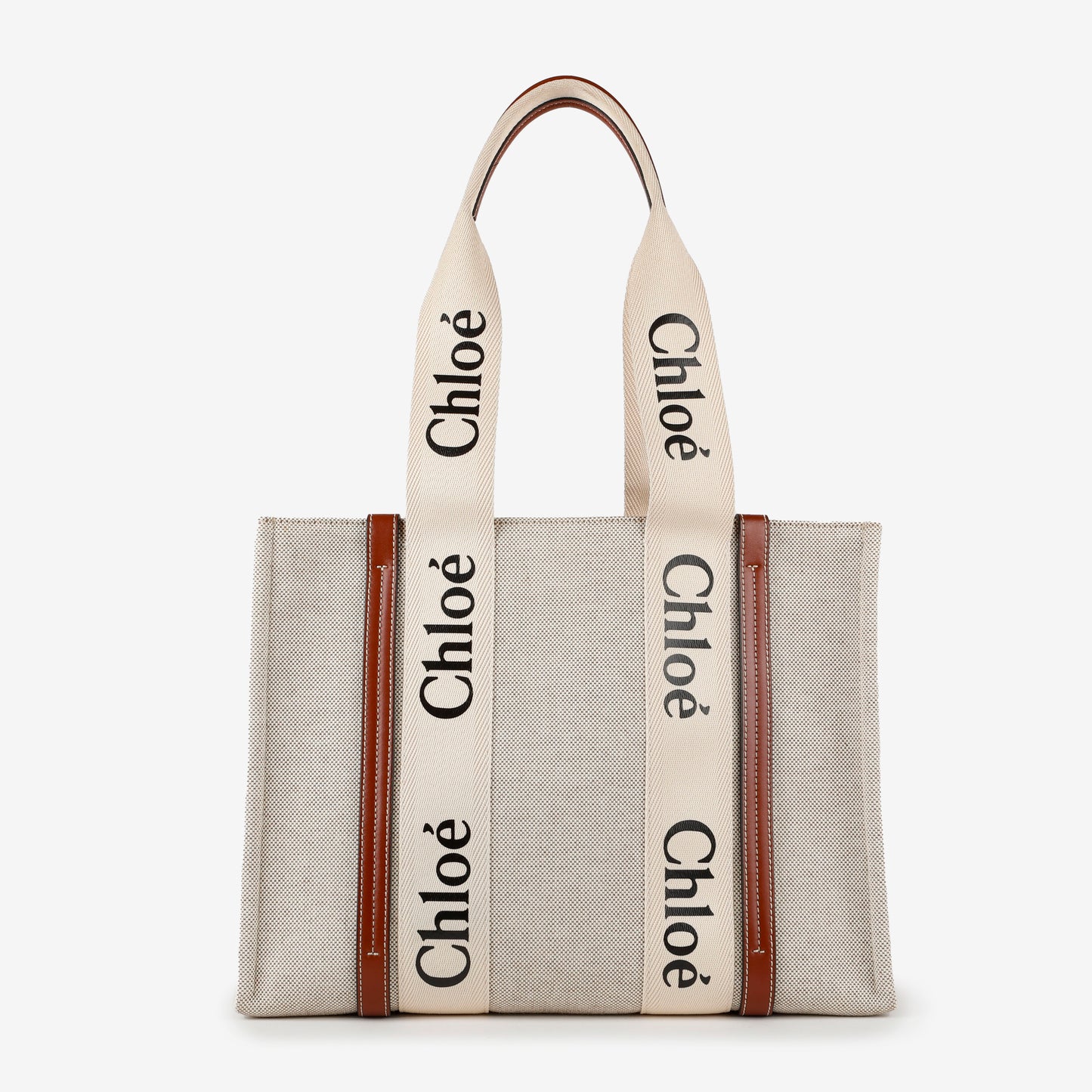 Medium Woody Tote, Beige