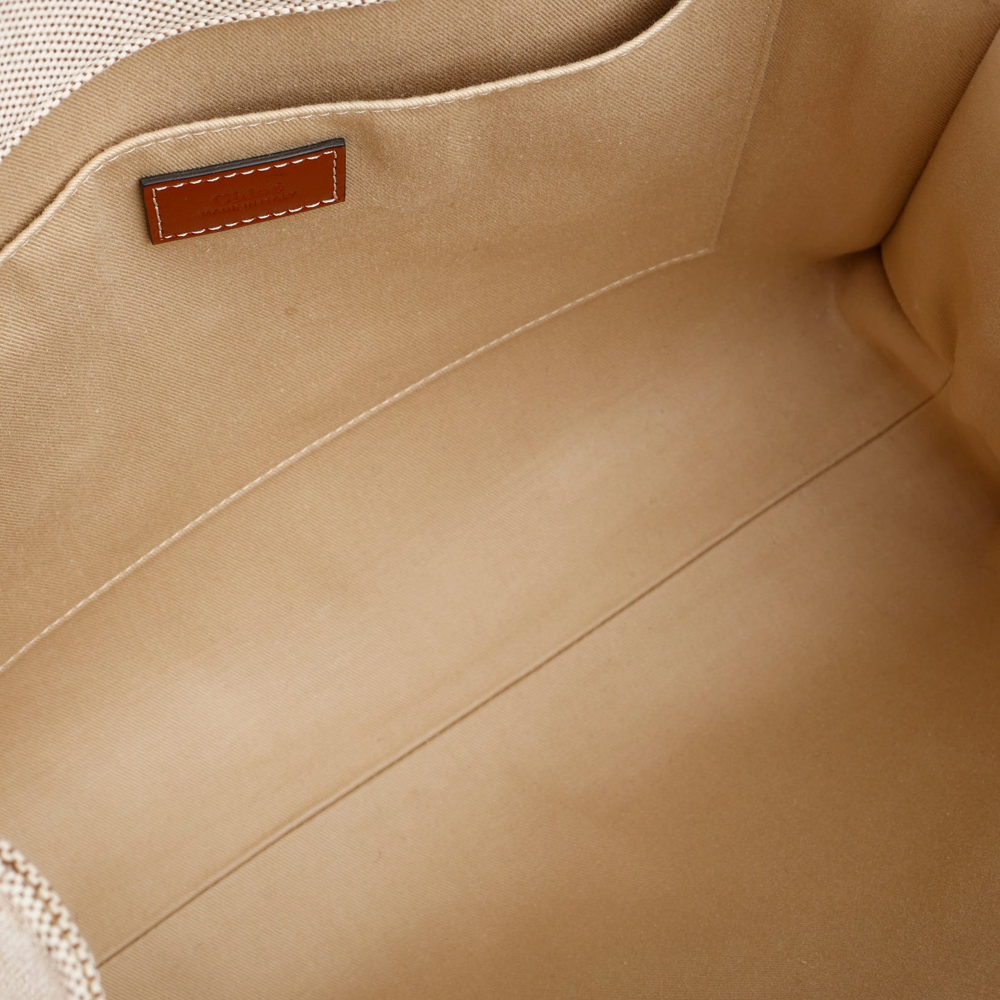Medium Woody Tote, Beige