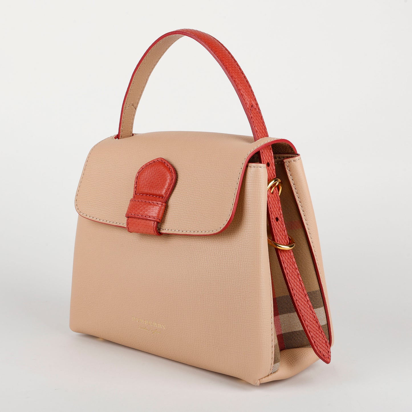 Derby Camberley Bag, Beige/Pink