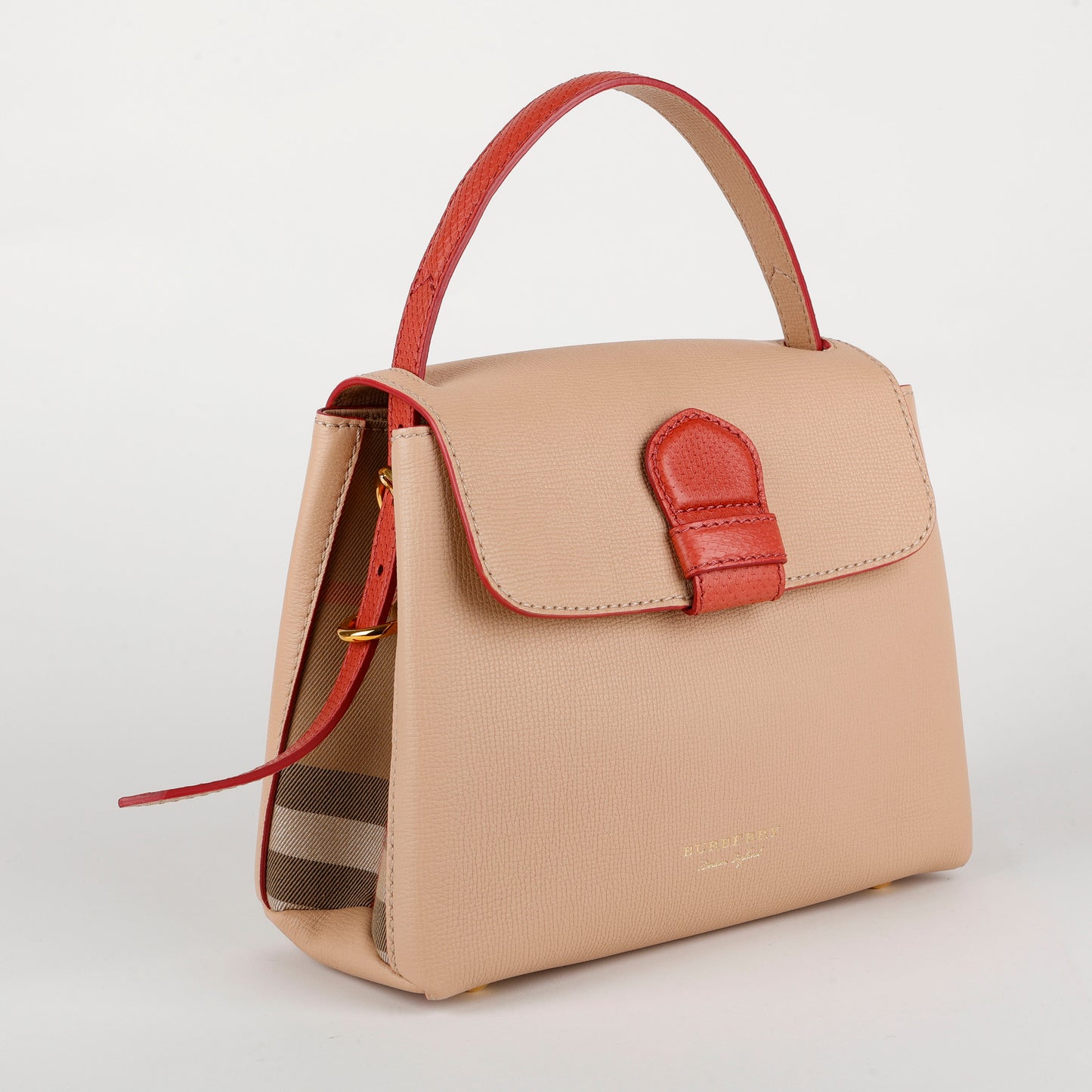 Derby Camberley Bag, Beige/Pink