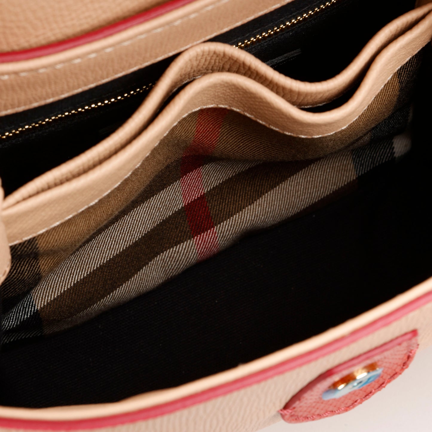 Derby Camberley Bag, Beige/Pink