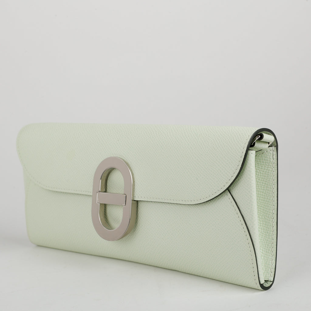 Chaine d'Ancre To Go Wallet Vert Fizz Epsom Palladium Hardware