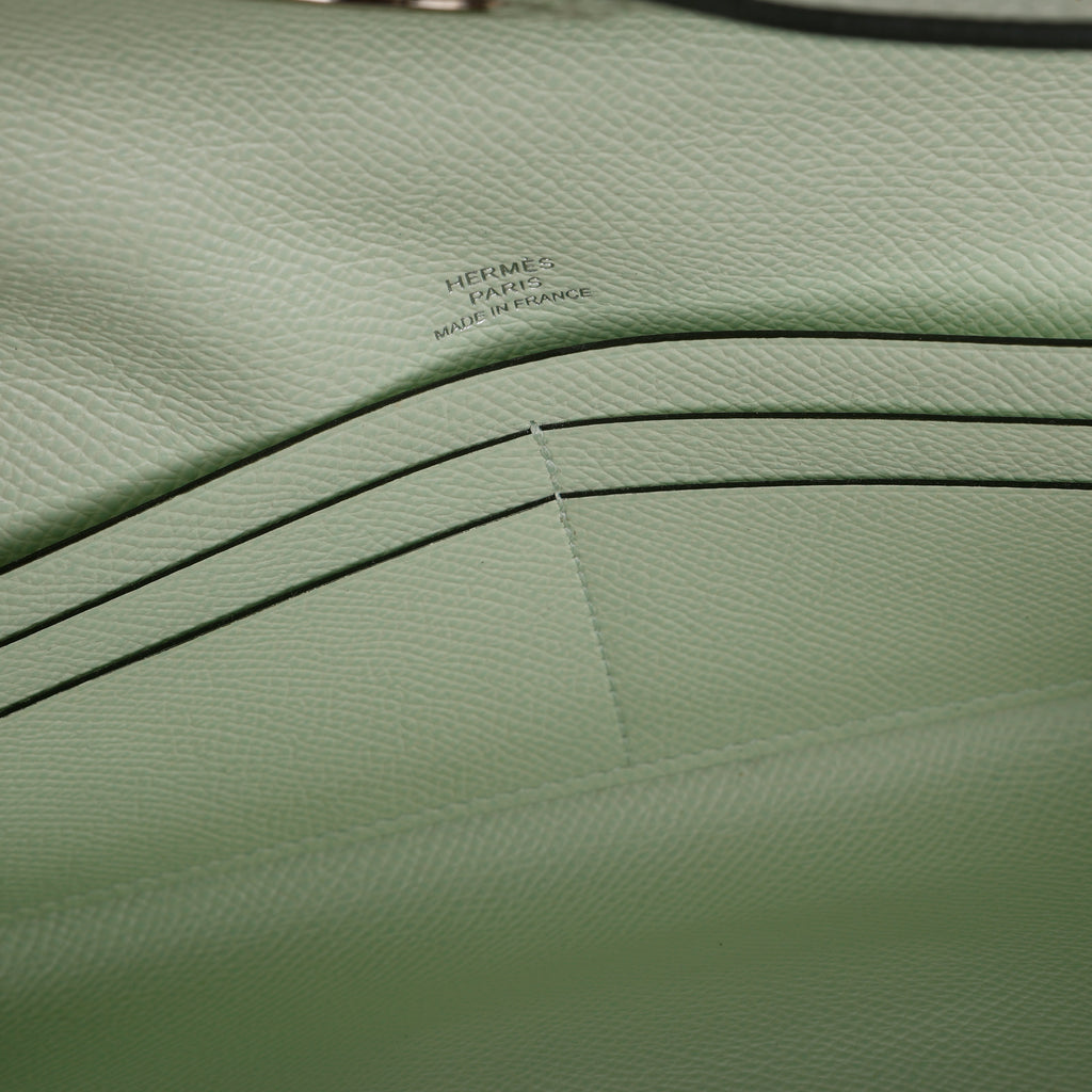 Chaine d'Ancre To Go Wallet Vert Fizz Epsom Palladium Hardware