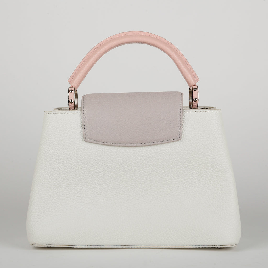 Capucines PM, White/Lilac/Pink