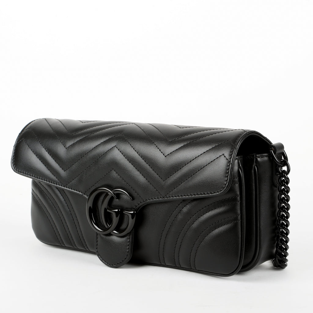 Small GG Marmont, So Black