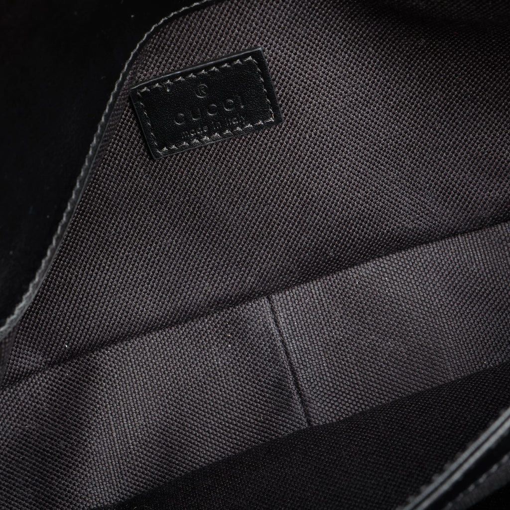 Small GG Marmont, So Black