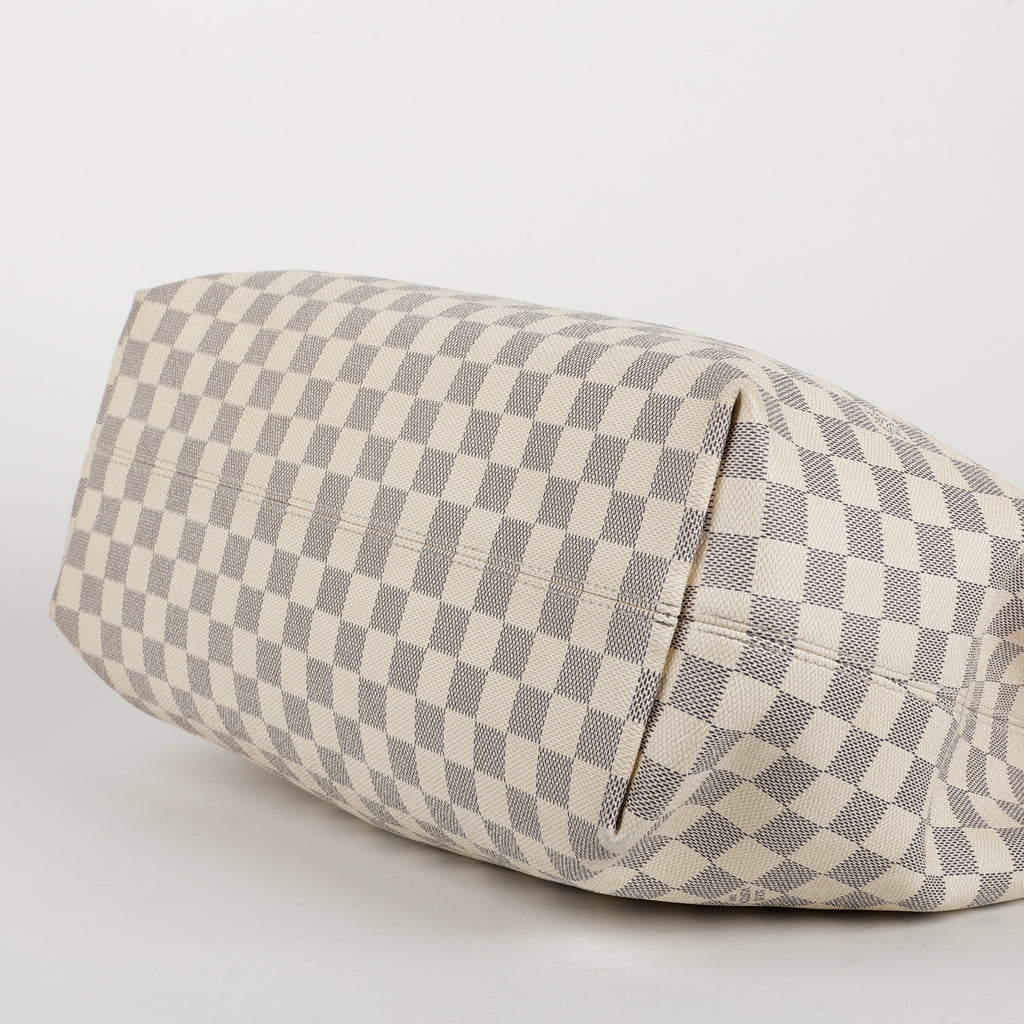 Graceful MM, Damier Azur Rose Ballerine