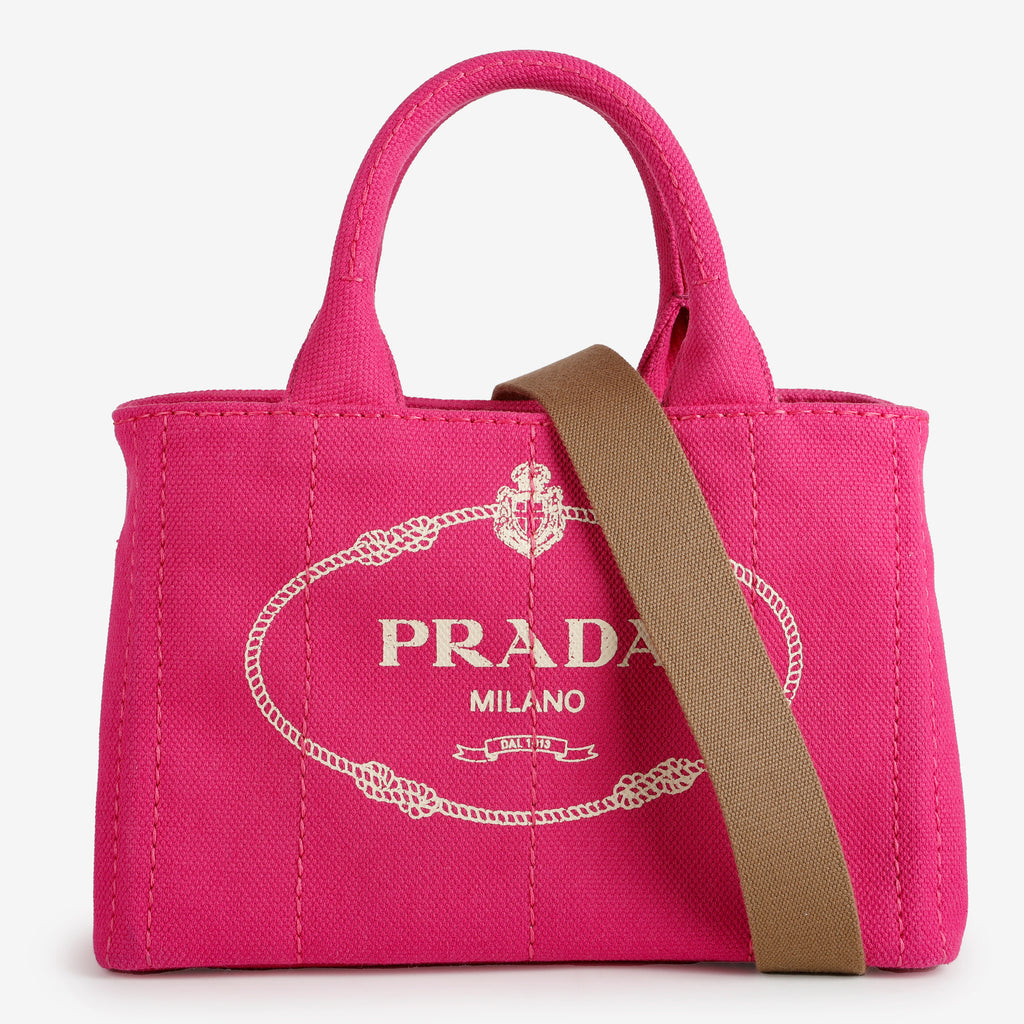 Canapa Tote, Pink Gold Hardware