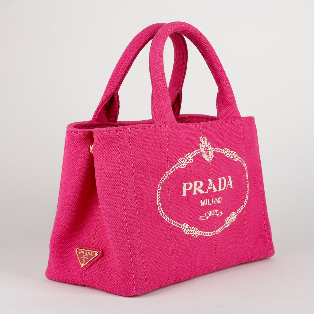 Canapa Tote, Pink Gold Hardware