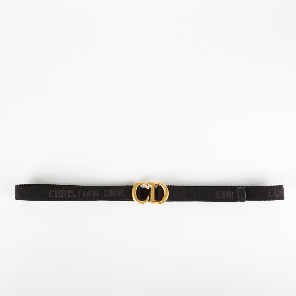Kids Nylon Saddle Belt, Black Gold