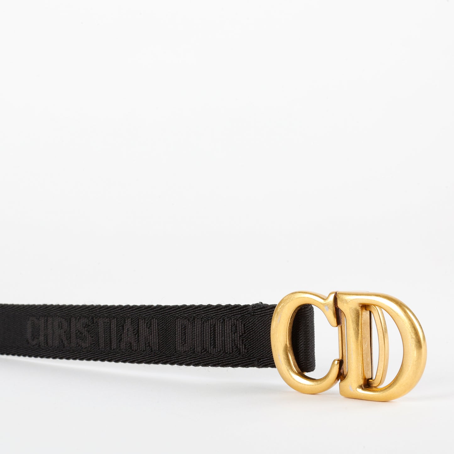 Kids Nylon Saddle Belt, Black Gold