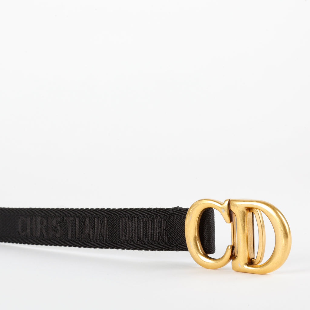 Kids Nylon Saddle Belt, Black Gold