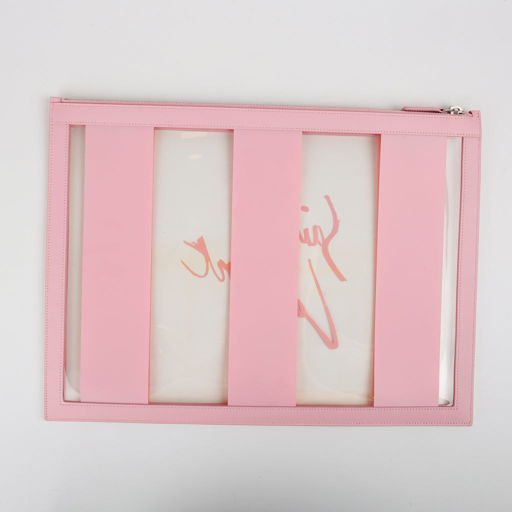 Clear Toilerty Set, Pink/Blue