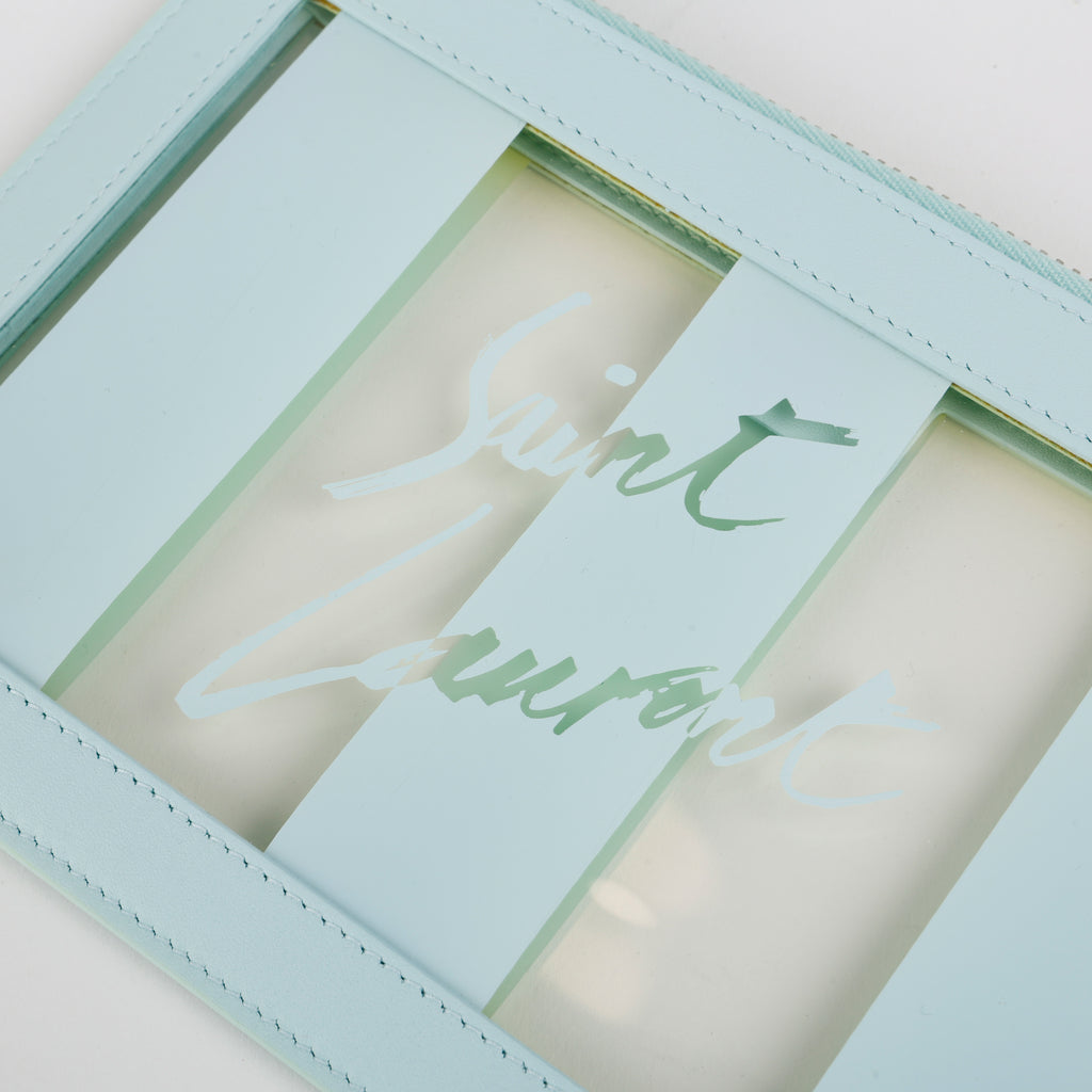 Clear Toilerty Set, Pink/Blue