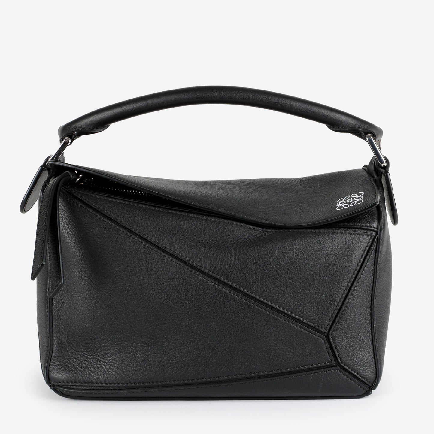 Small Puzzle, Black Calfskin 11809
