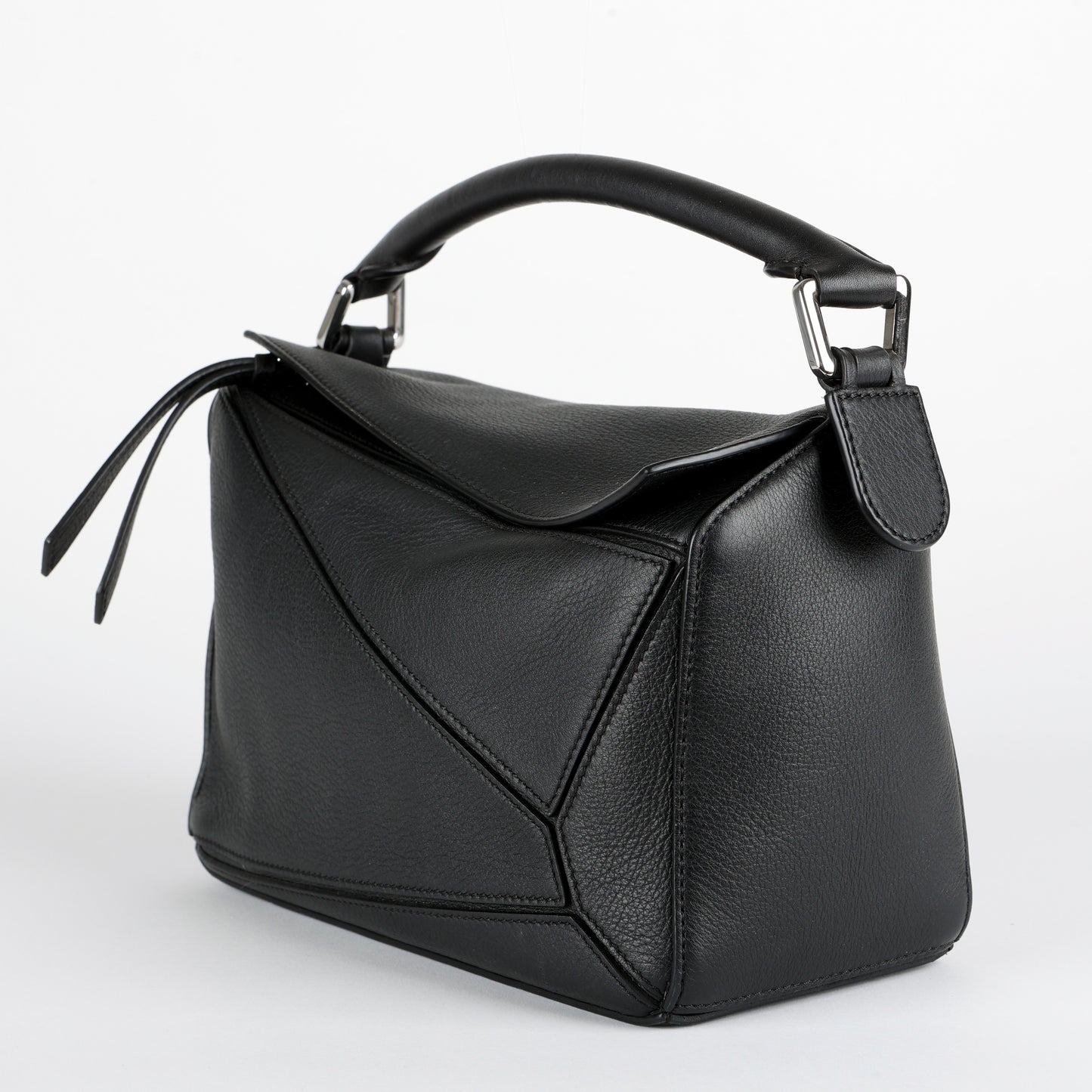 Small Puzzle, Black Calfskin 11809