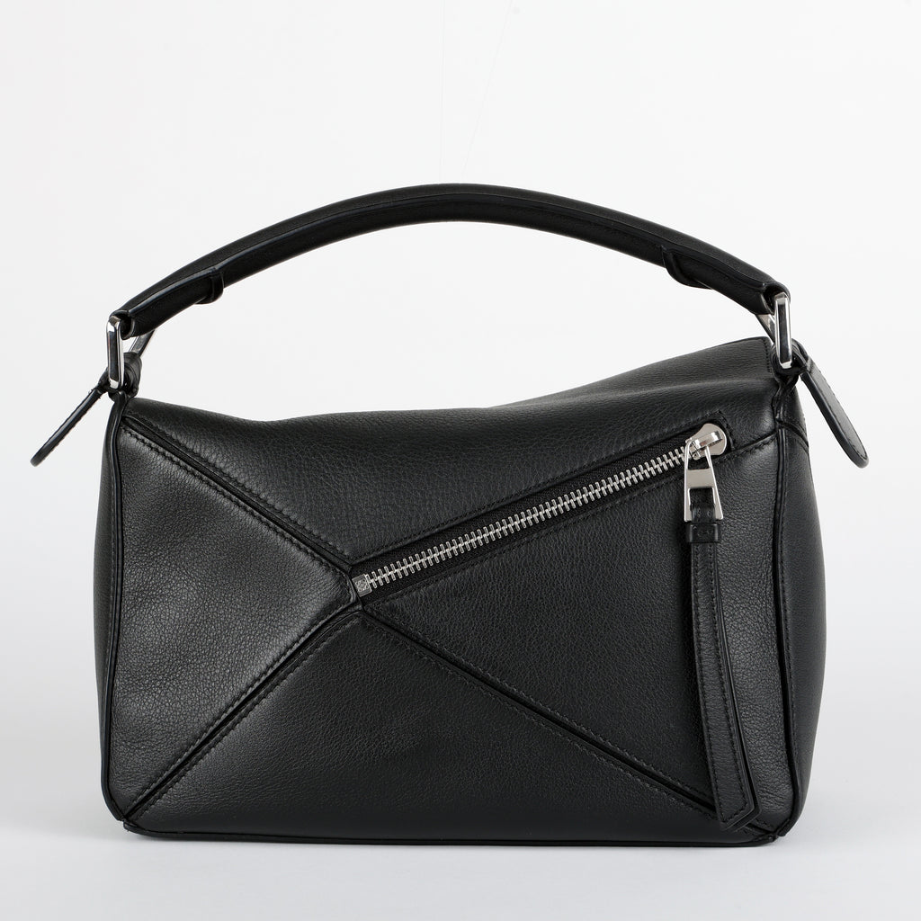 Small Puzzle, Black Calfskin 11809