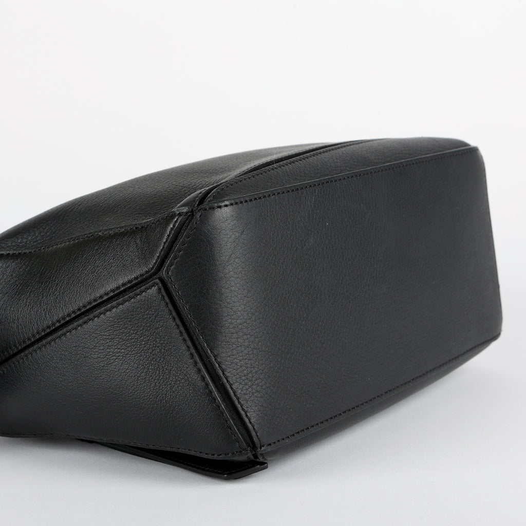 Small Puzzle, Black Calfskin 11809