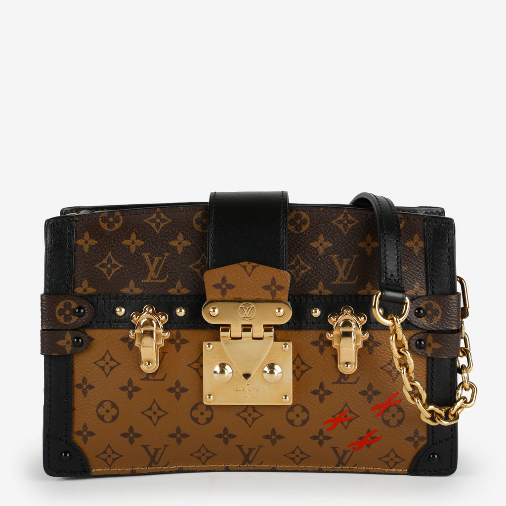 Trunk Clutch, Reverse Monogram