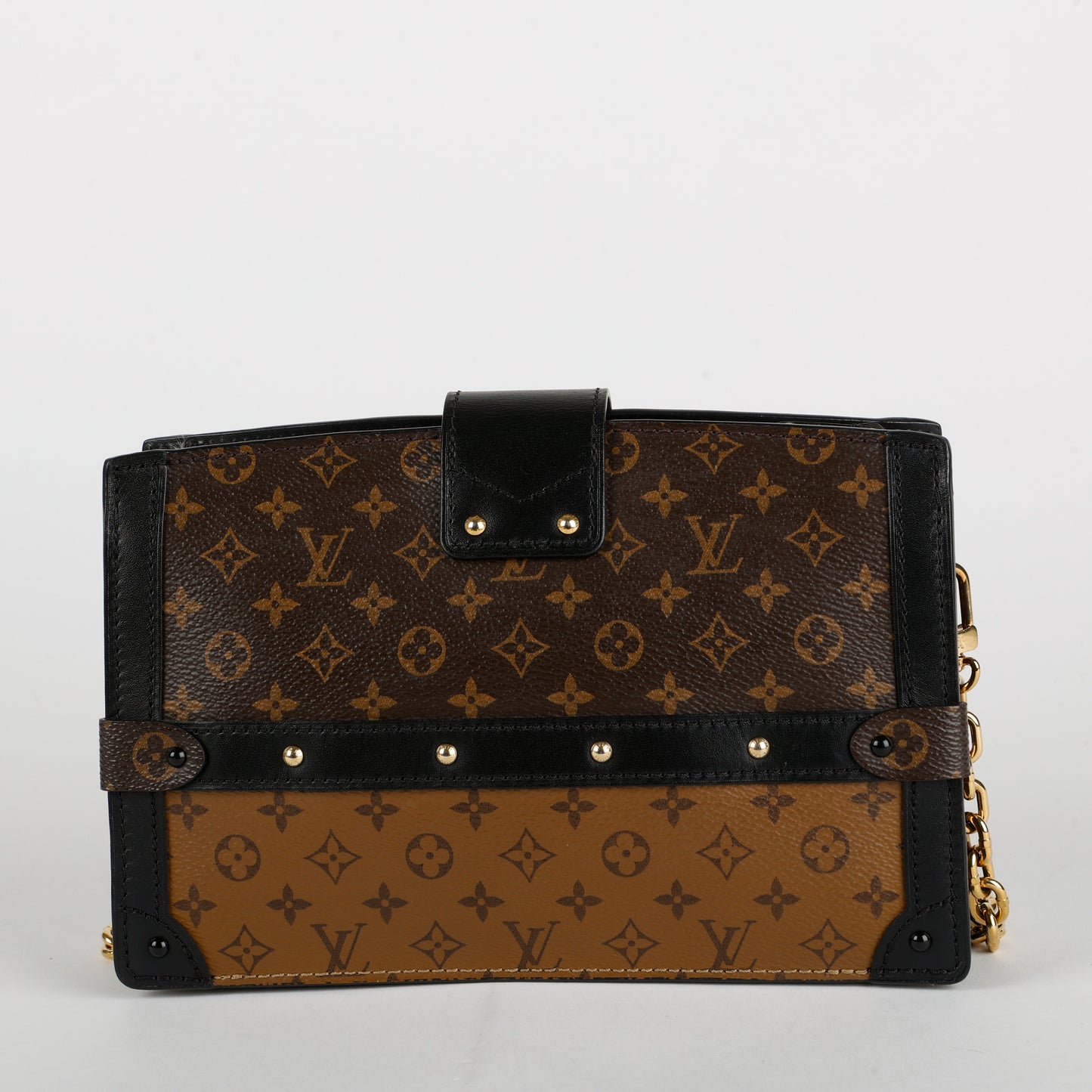 Trunk Clutch, Reverse Monogram