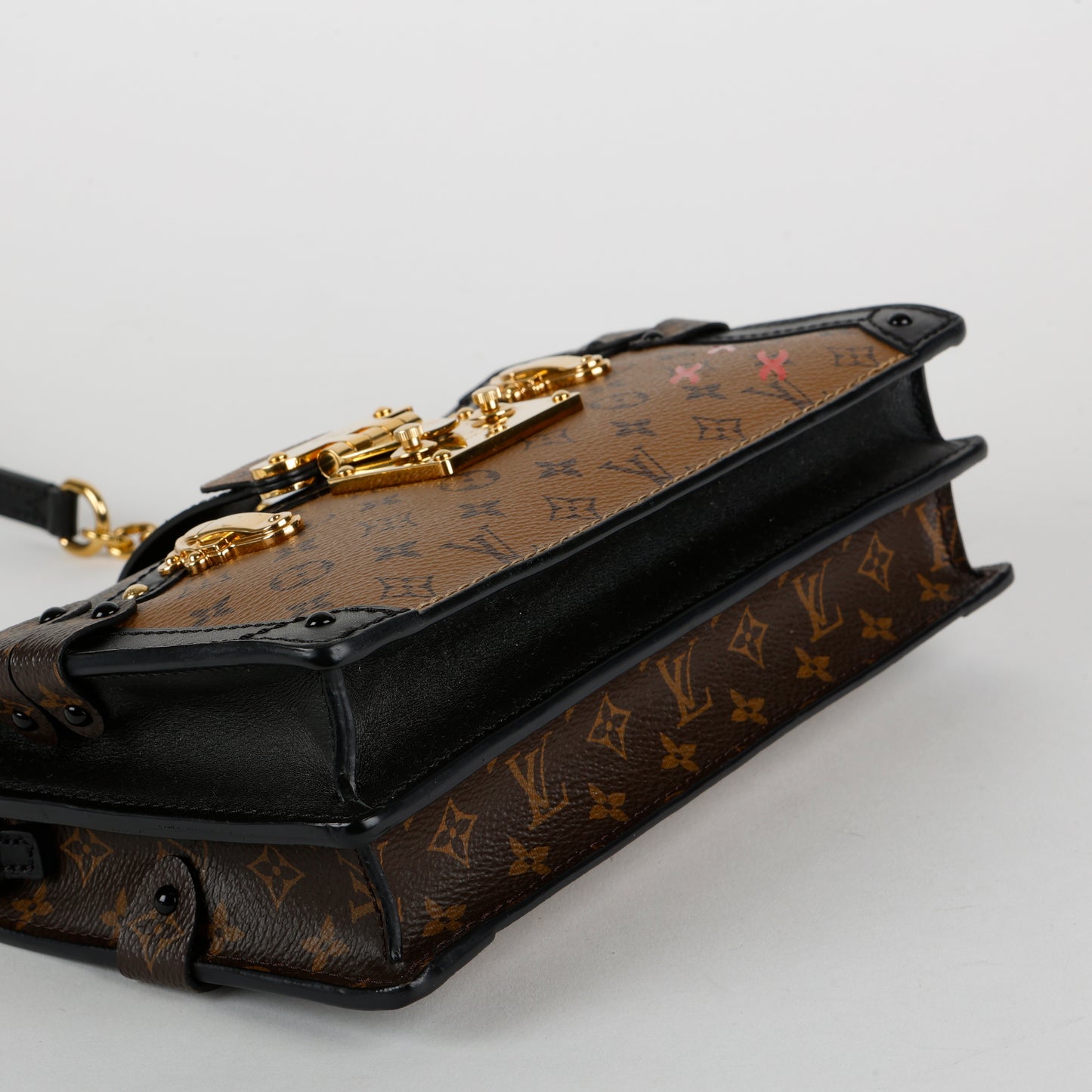 Trunk Clutch, Reverse Monogram