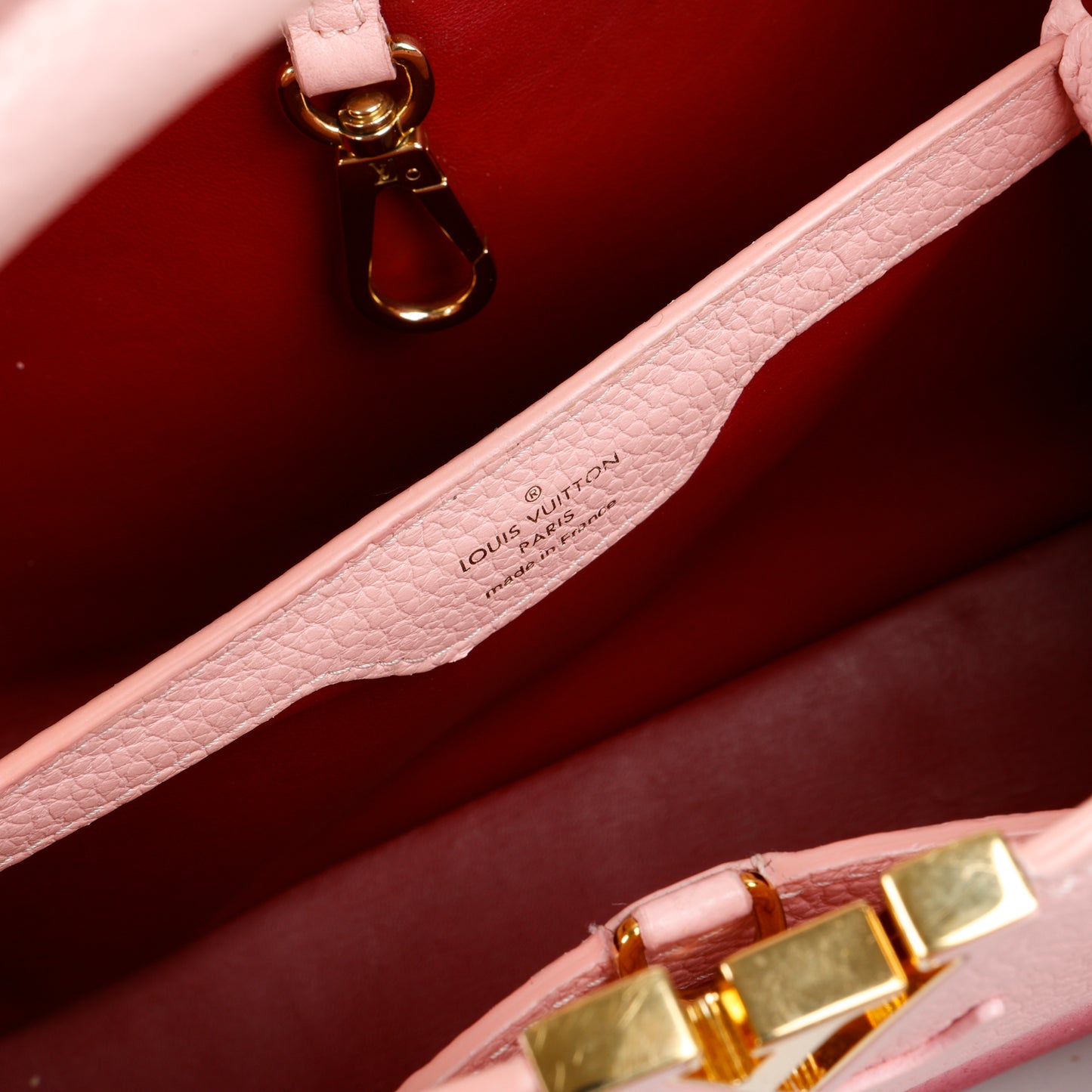 Capucines BB, Pink Ombre Calfskin