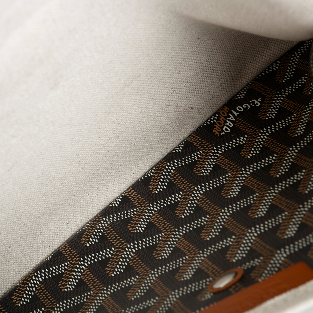 Monogram Canvas Pouch Black Brown