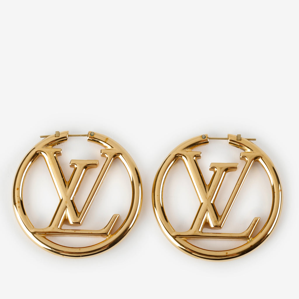 Louise Large Earrings Gold