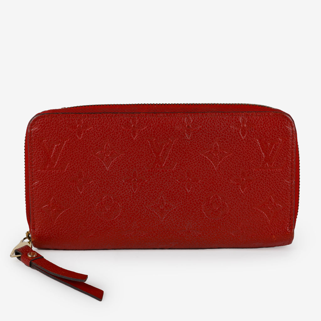 Zippy Wallet Red Empreinte