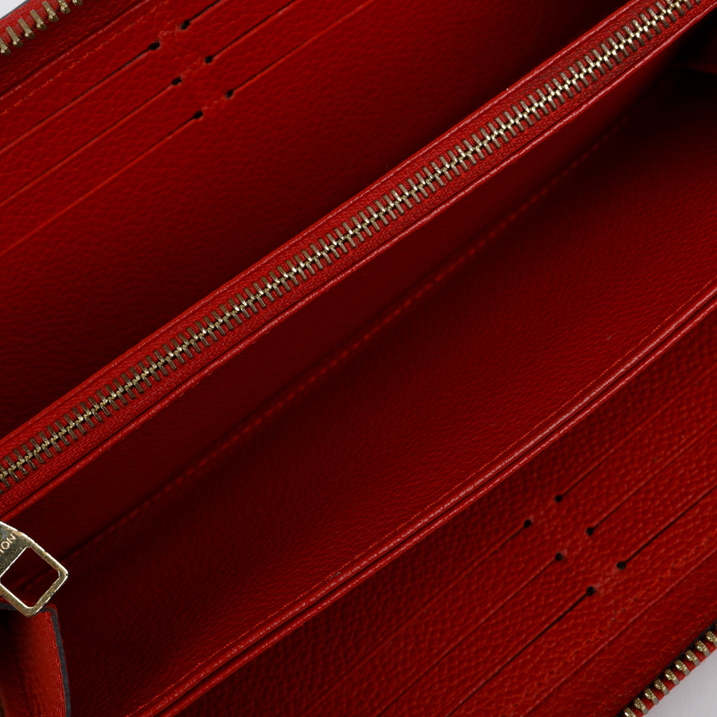 Zippy Wallet Red Empreinte