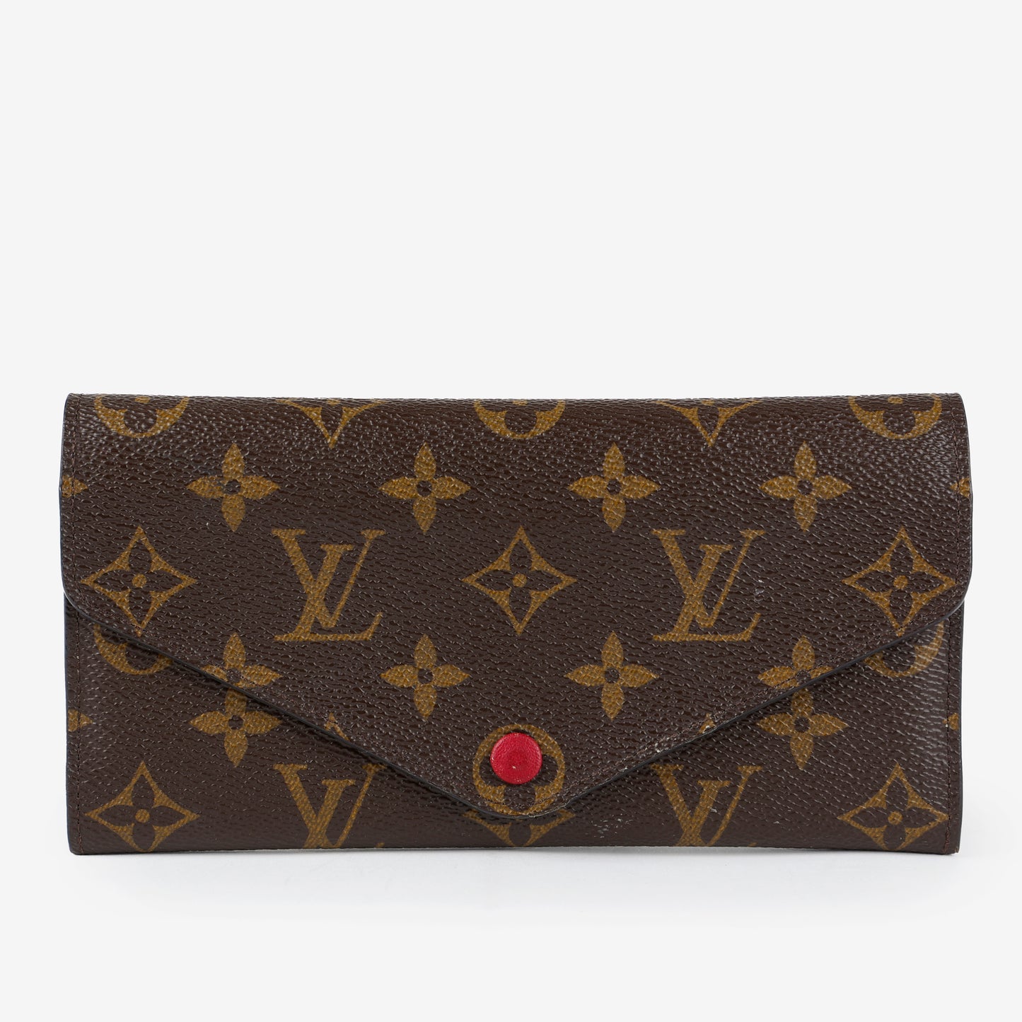 Josephine Wallet, Monogram Red