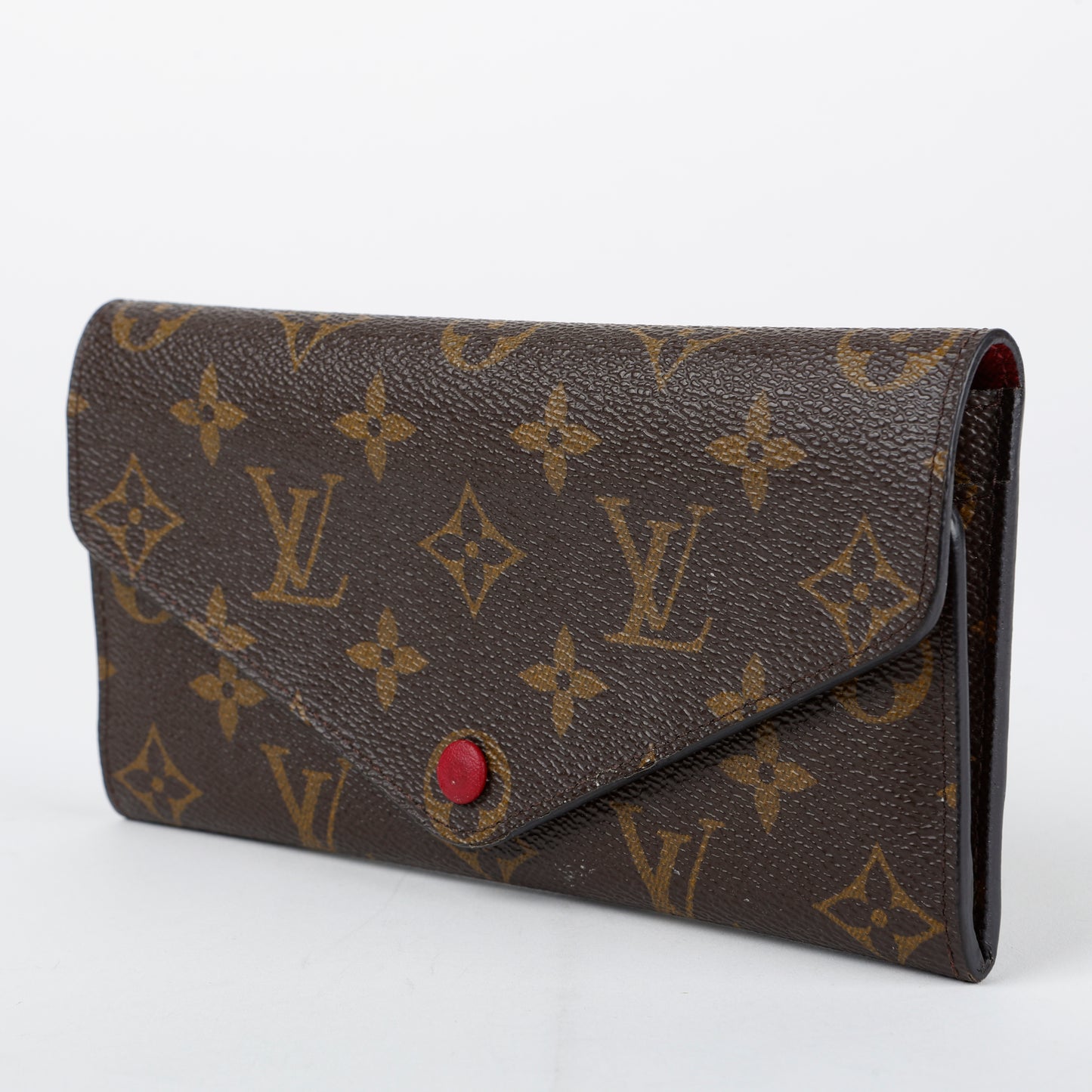 Josephine Wallet, Monogram Red