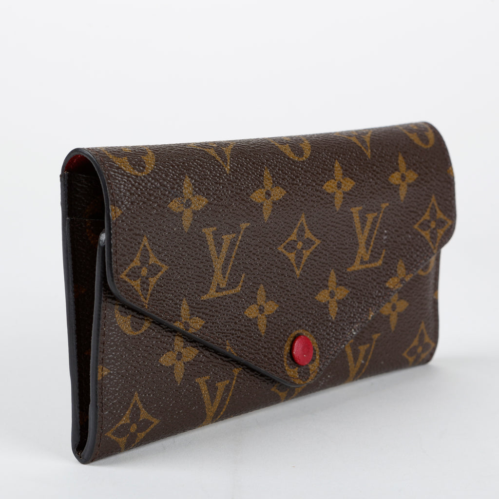 Josephine Wallet, Monogram Red