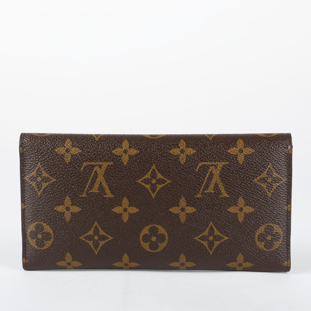 Josephine Wallet, Monogram Red