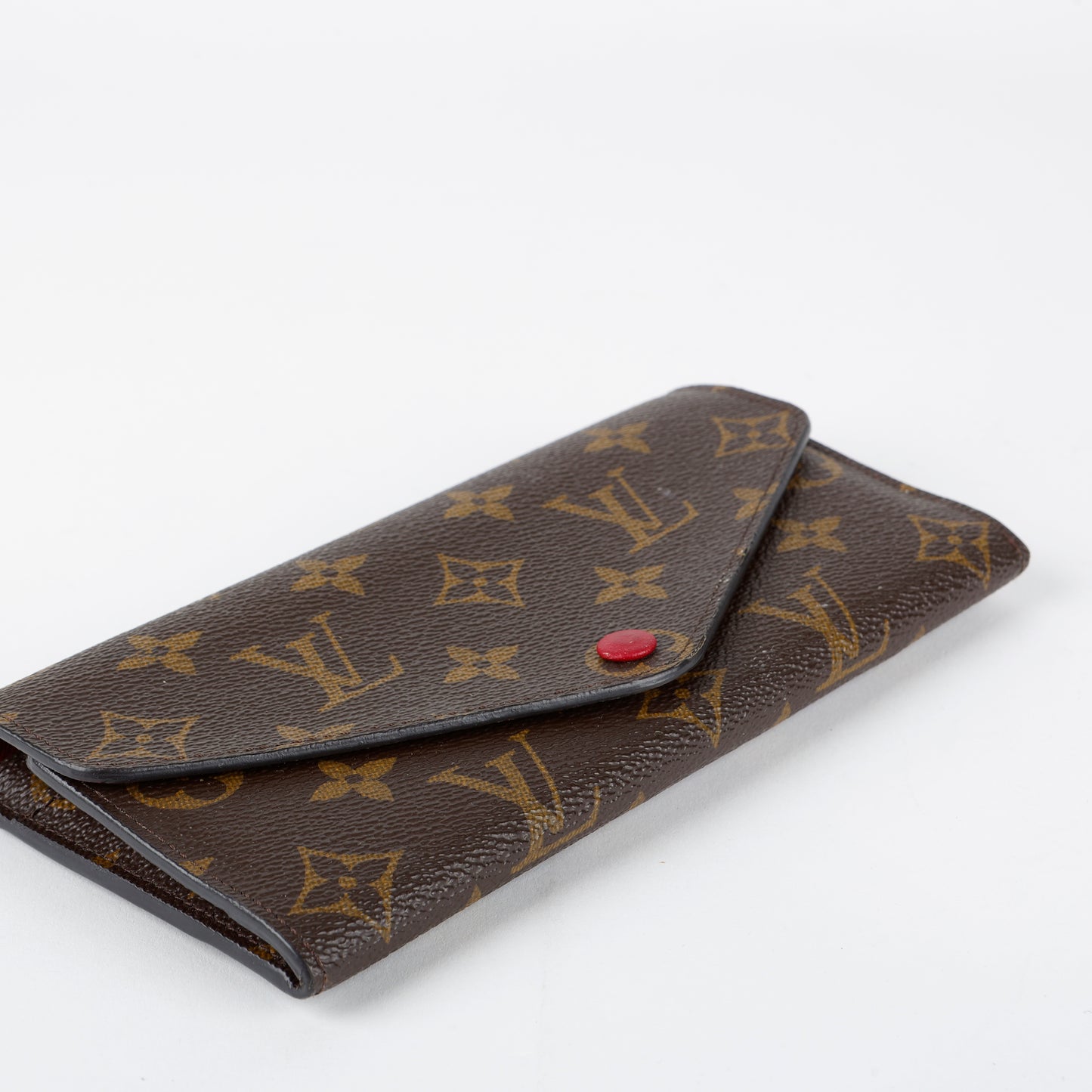 Josephine Wallet, Monogram Red