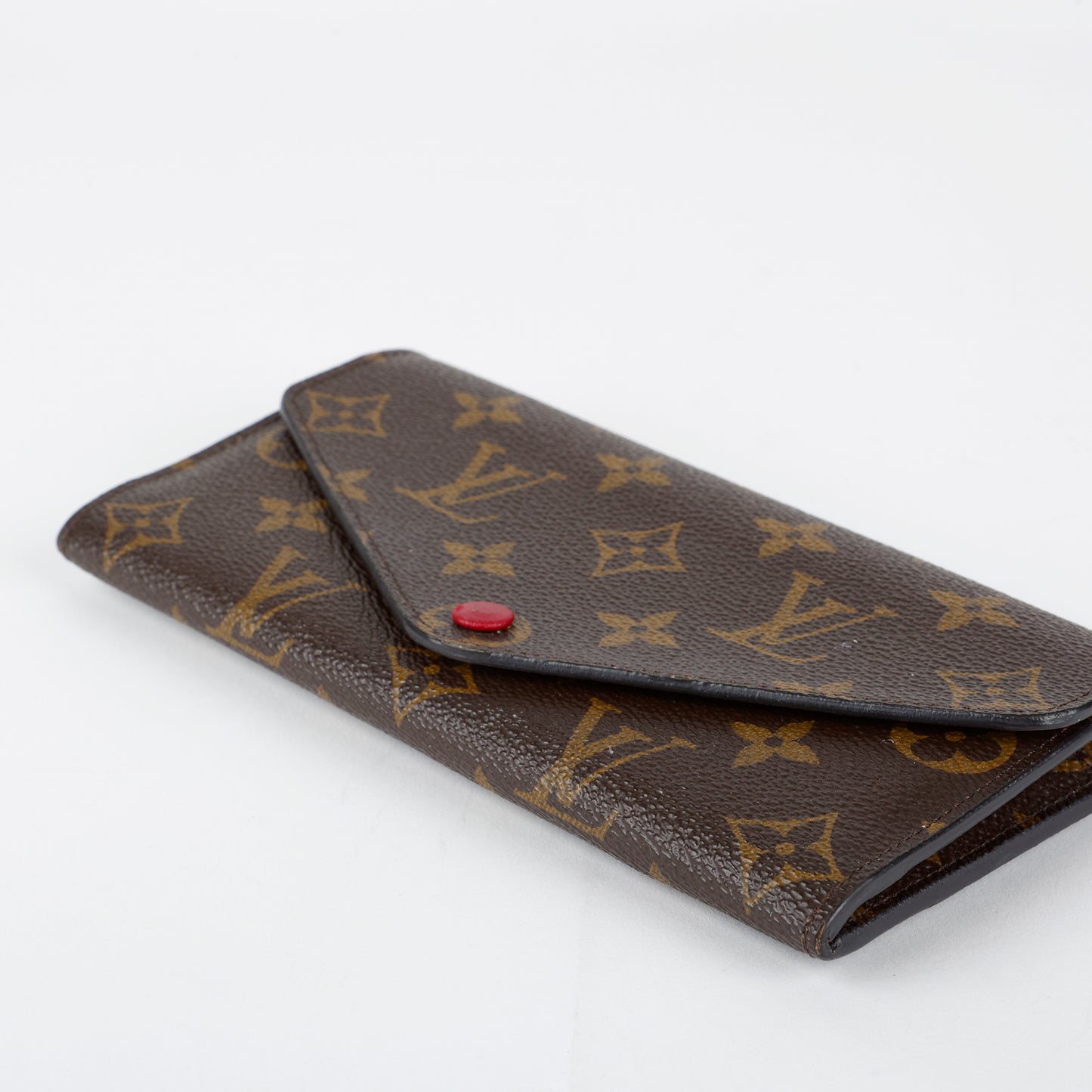 Josephine Wallet, Monogram Red