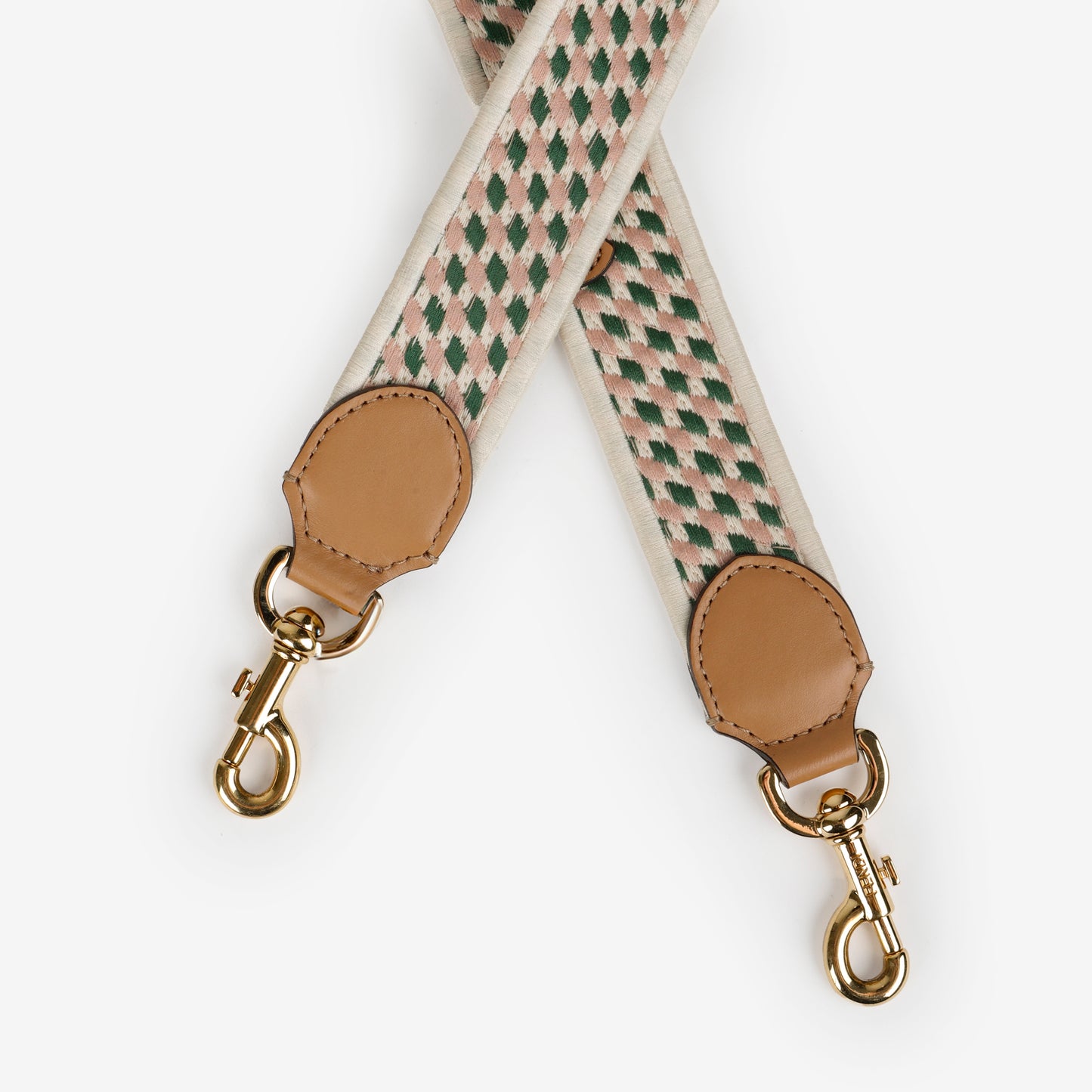 Strap You Cloth Strap, Pink Brown Green 11744