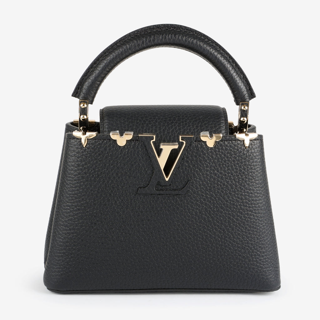 Mini Capucines, Black GHW