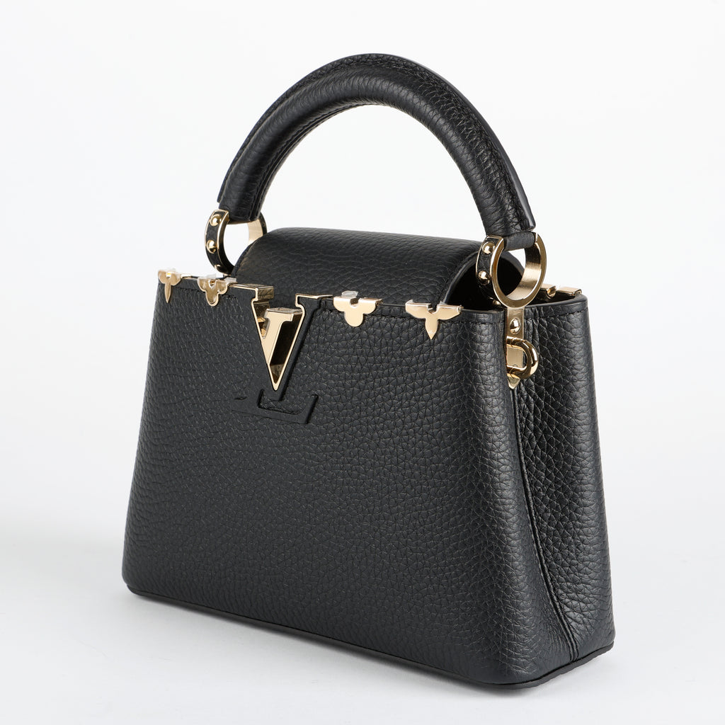 Mini Capucines, Black GHW