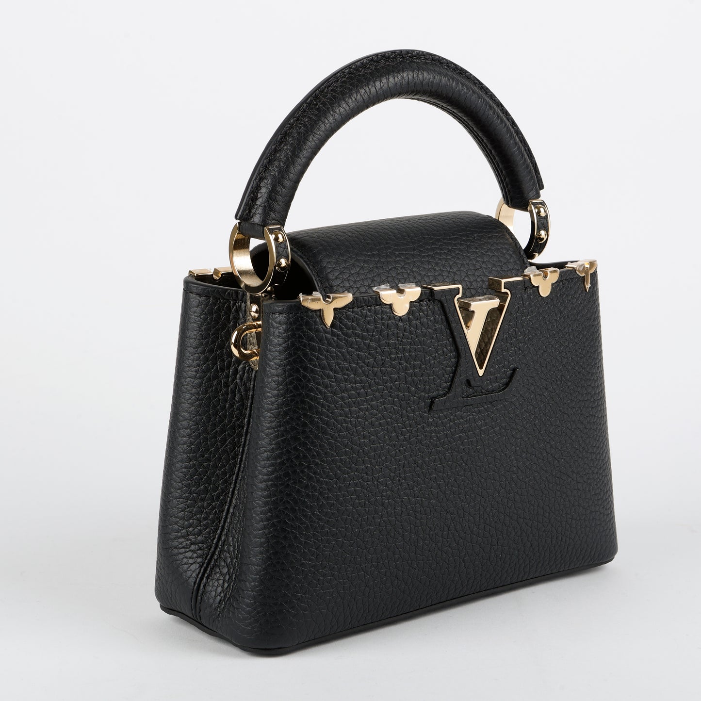 Mini Capucines, Black GHW