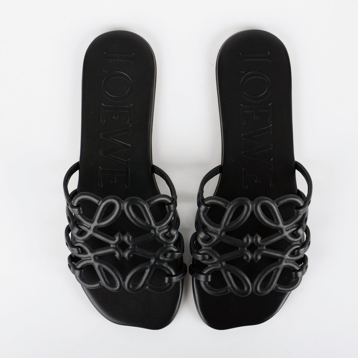 Petal Anagram Slides, Black