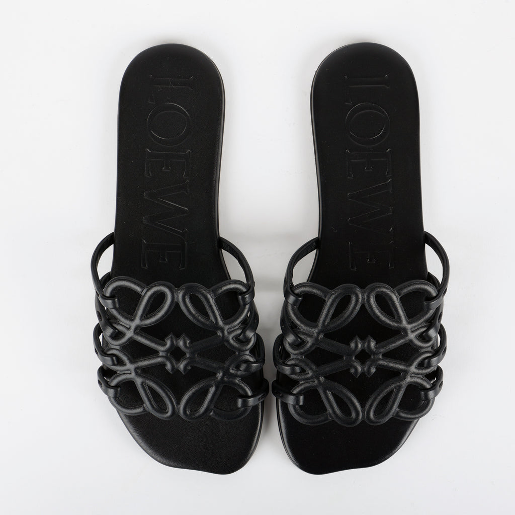 Petal Anagram Slides, Black