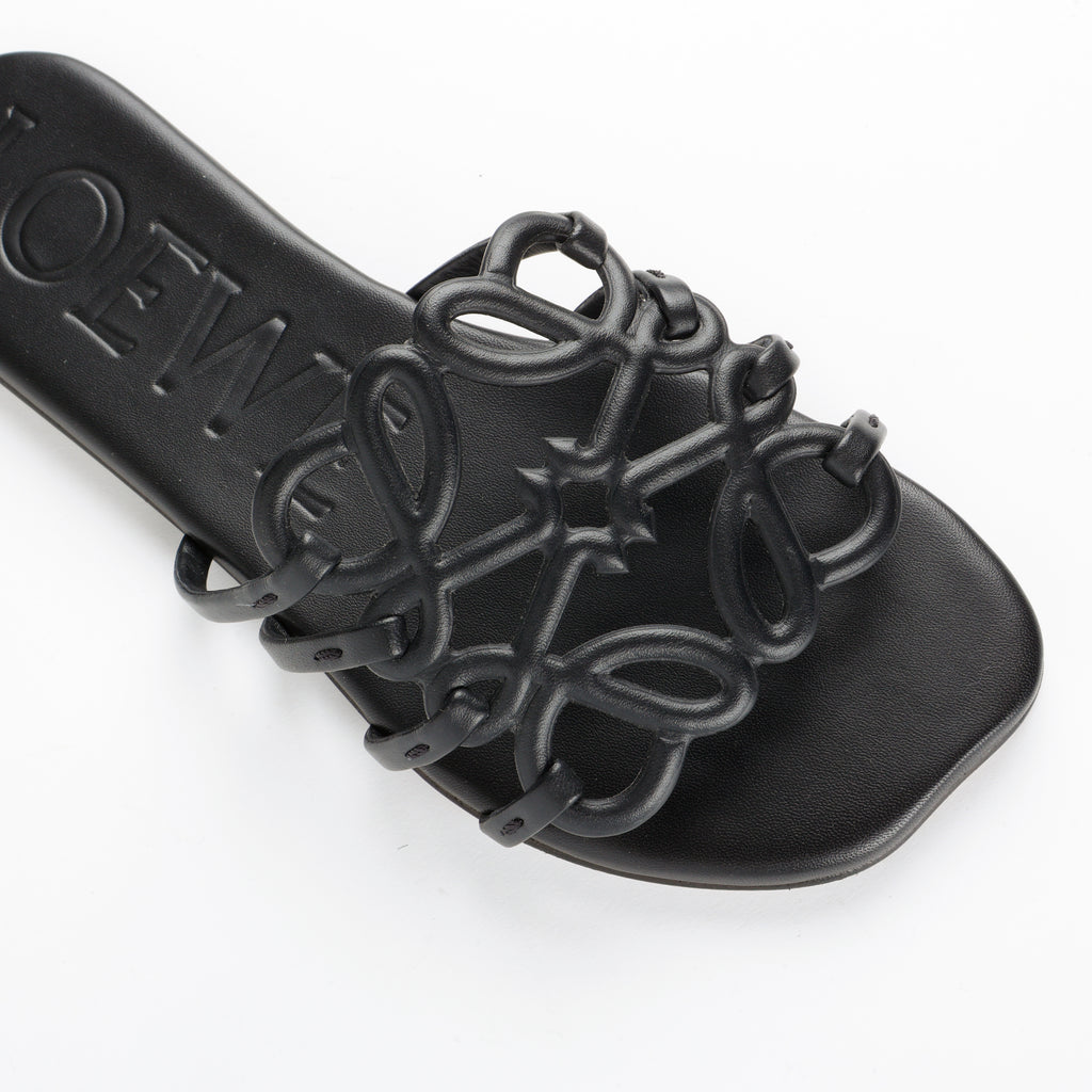 Petal Anagram Slides, Black