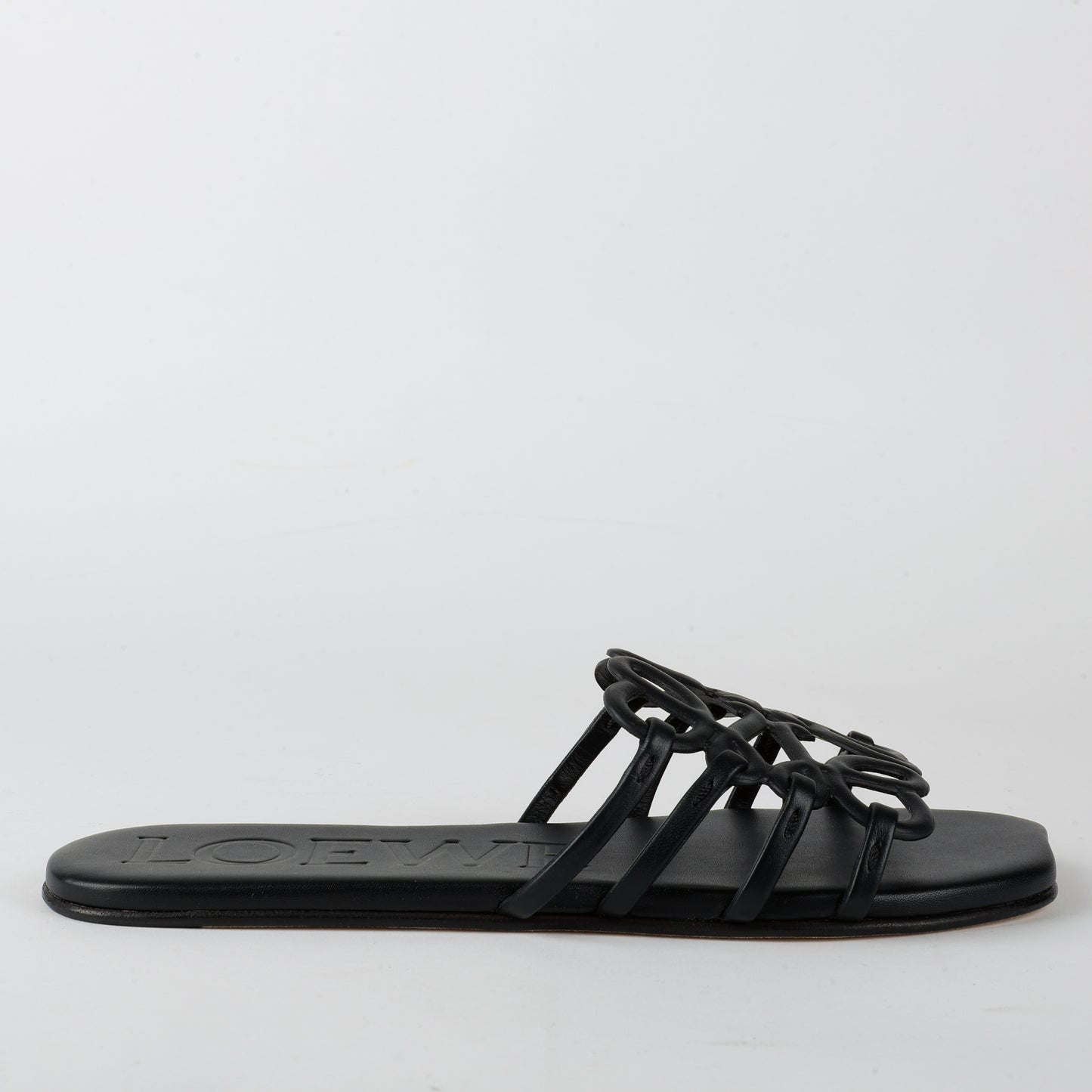 Petal Anagram Slides, Black