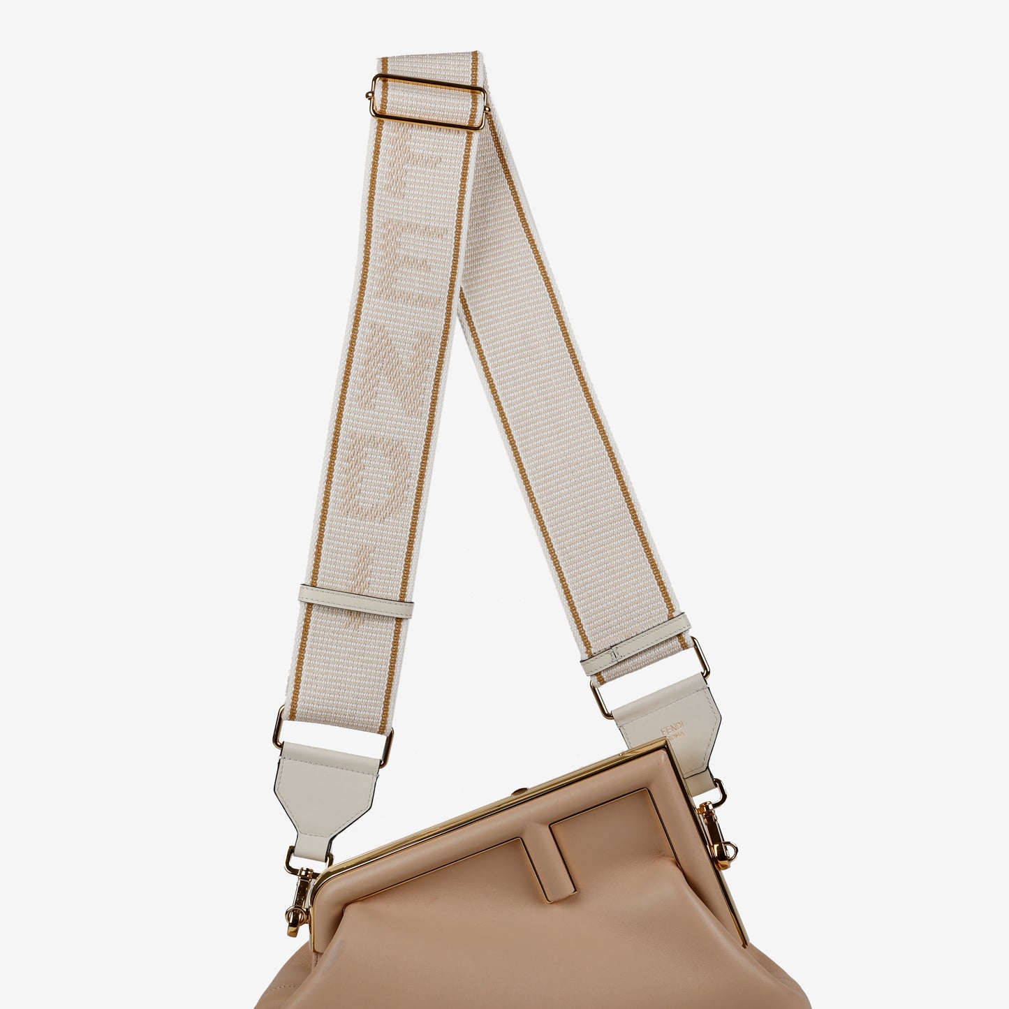 Strap You Cream Gold